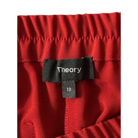 Theory Northsound Admiral Pants red size 10 - Picture 5 of 8